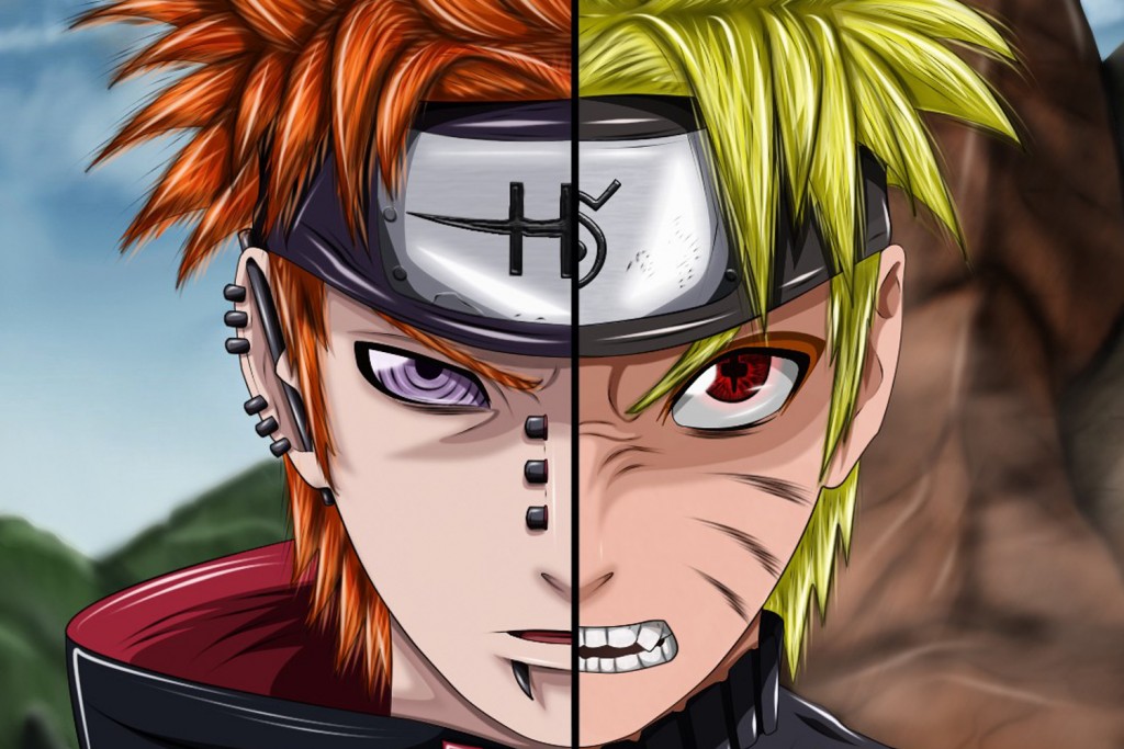 naruto shippuden naruto vs pain full fight english dub