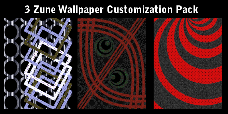 Zune Wallpaper Pack By Happycamper4027