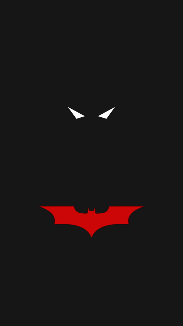 Batman Red Abstract Best iPhone 5s Wallpaper