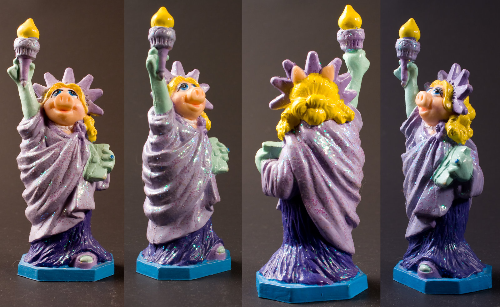 Statue Of Liberty Miss Piggy By Aretestock
