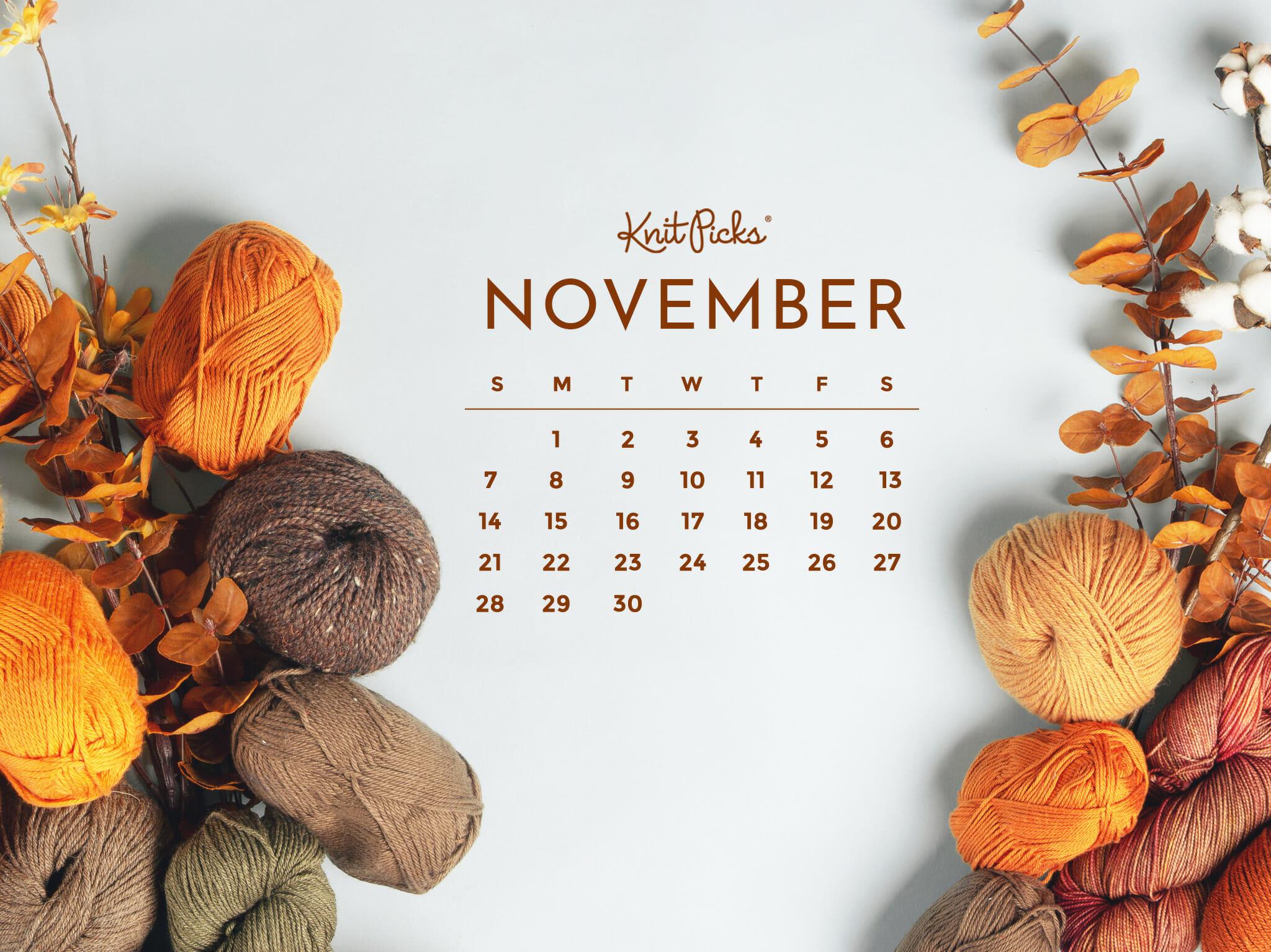Able November Calendar The Knit Picks Staff