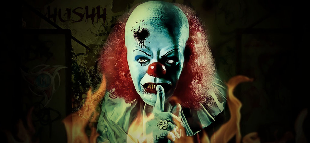 Evil Clown By Aboalsof
