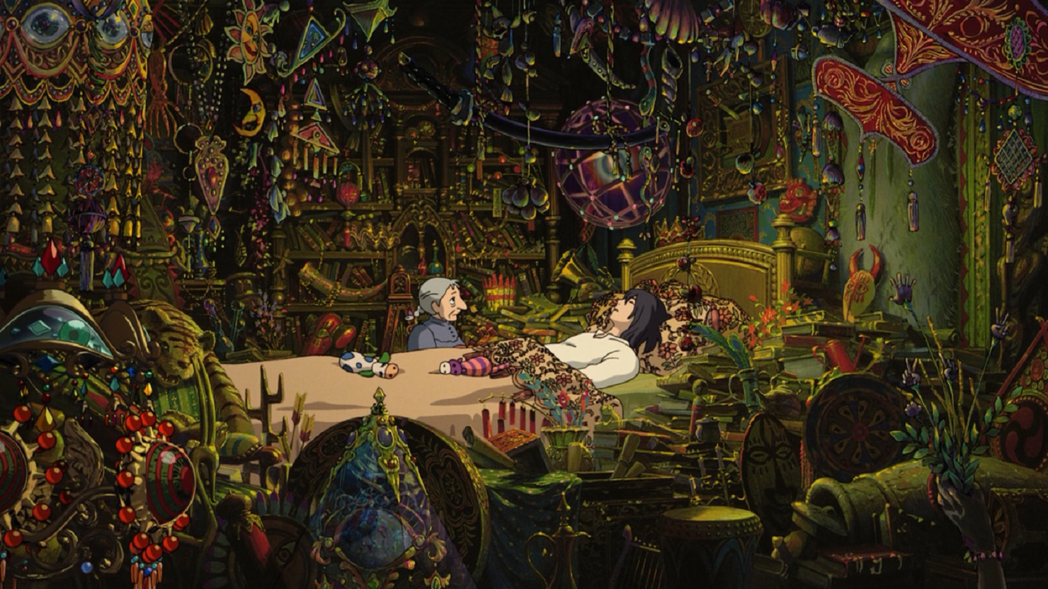 Studio Ghibli Howls Moving Castle Wallpaper HD