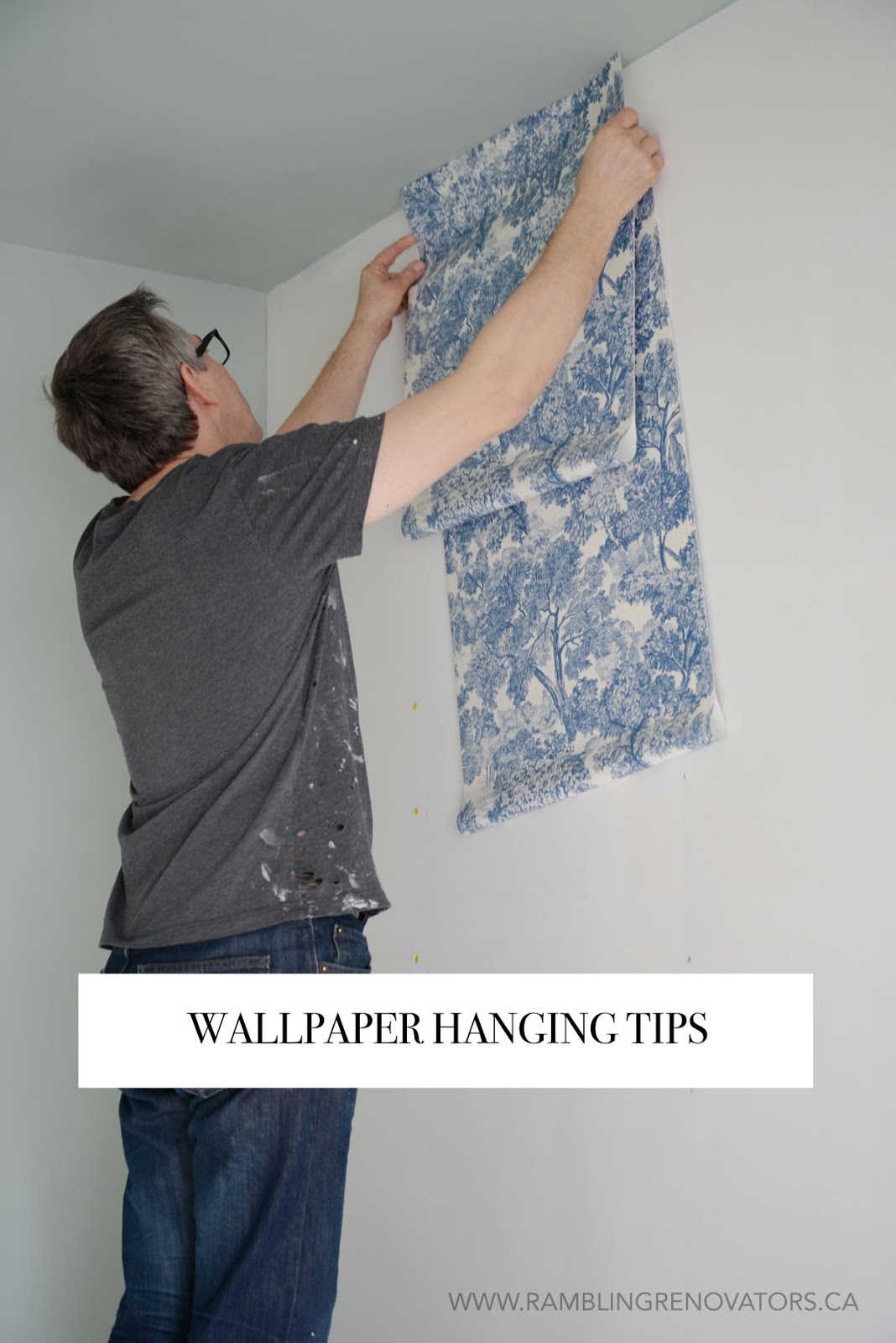 Office Progress And Wallpaper Hanging Tips