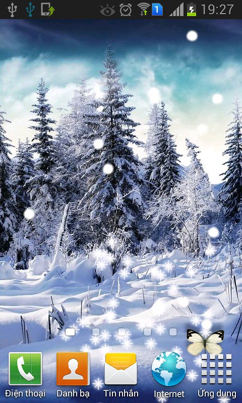 Winter Snow Live Wallpaper Android Apps And Tests Androidpit