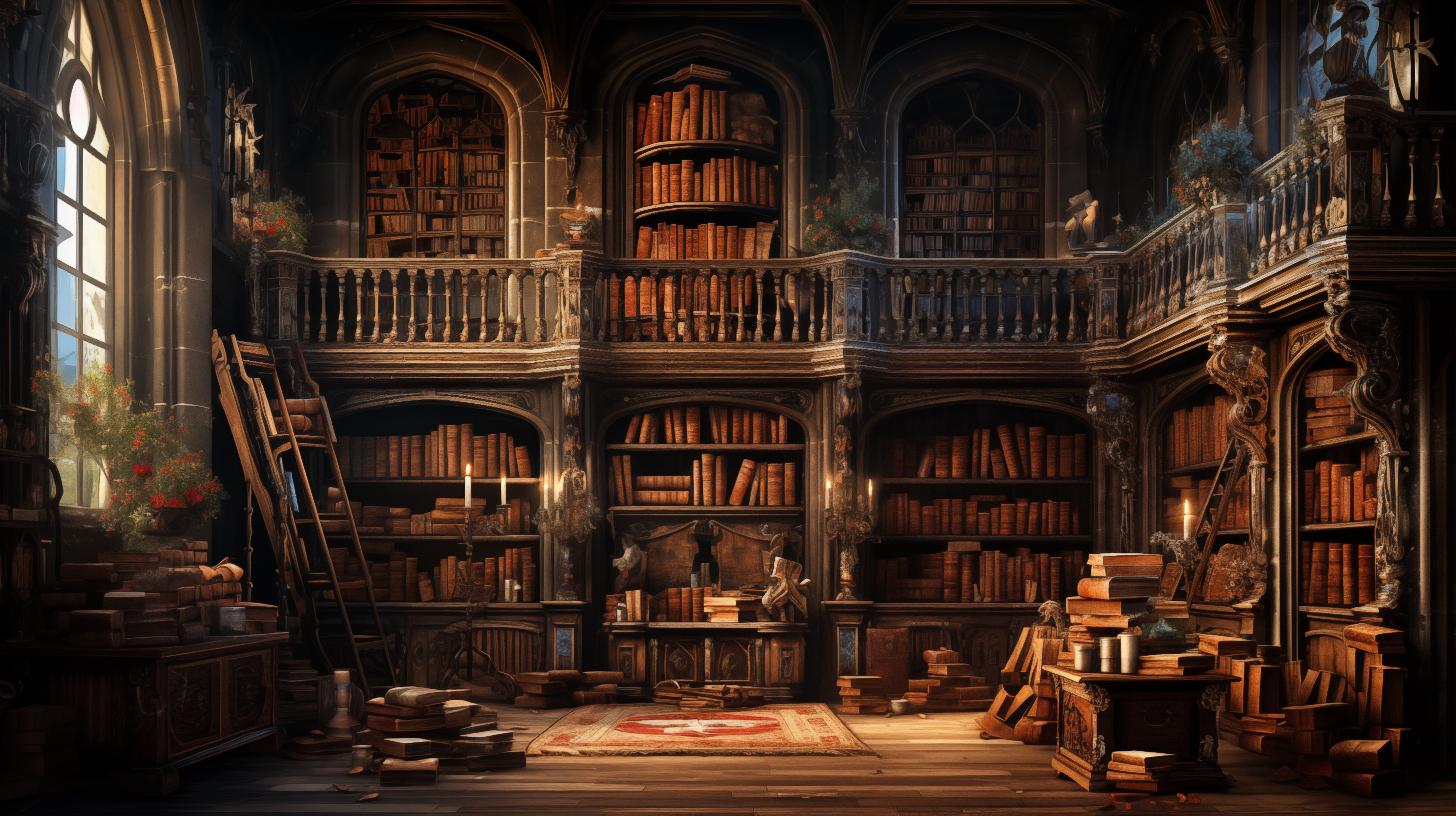 Library HD Wallpaper And Background