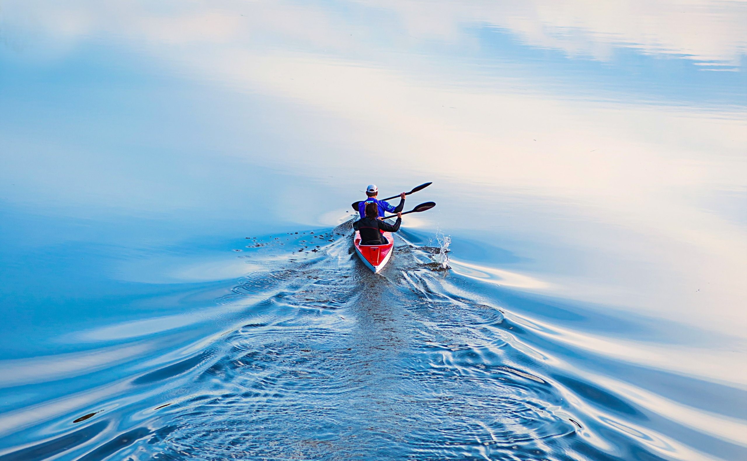Rowing Away Photography HD Wallpaper Vactual Papers