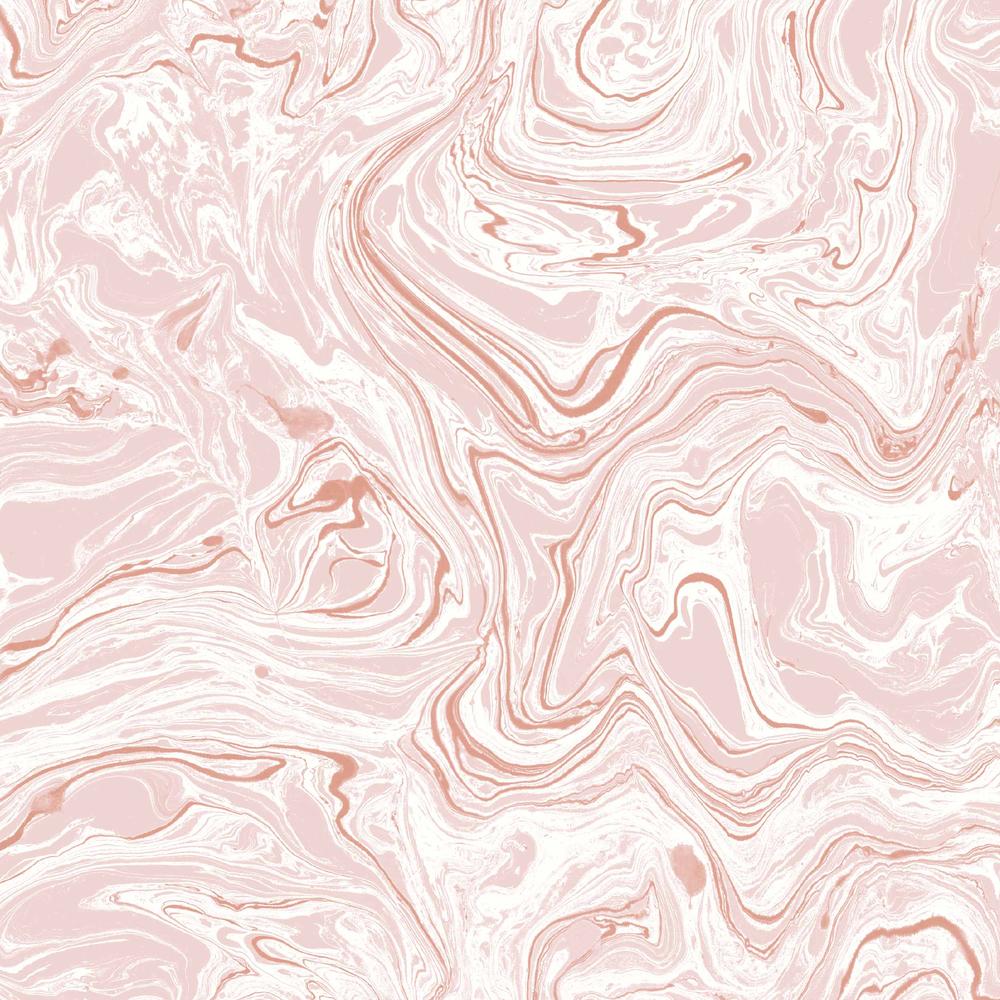 Marble Effect Wallpaper Flow Blush White Woodchip Magnolia