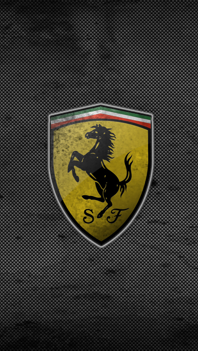 Wallpaper Ferrari Logo For iPhone