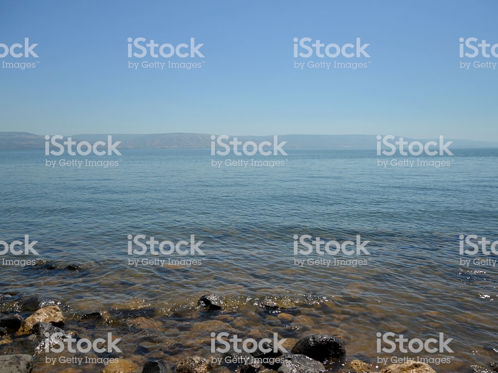 Sea Of Galilee Also Kinneret Lake Gennesaret Or Tiberias