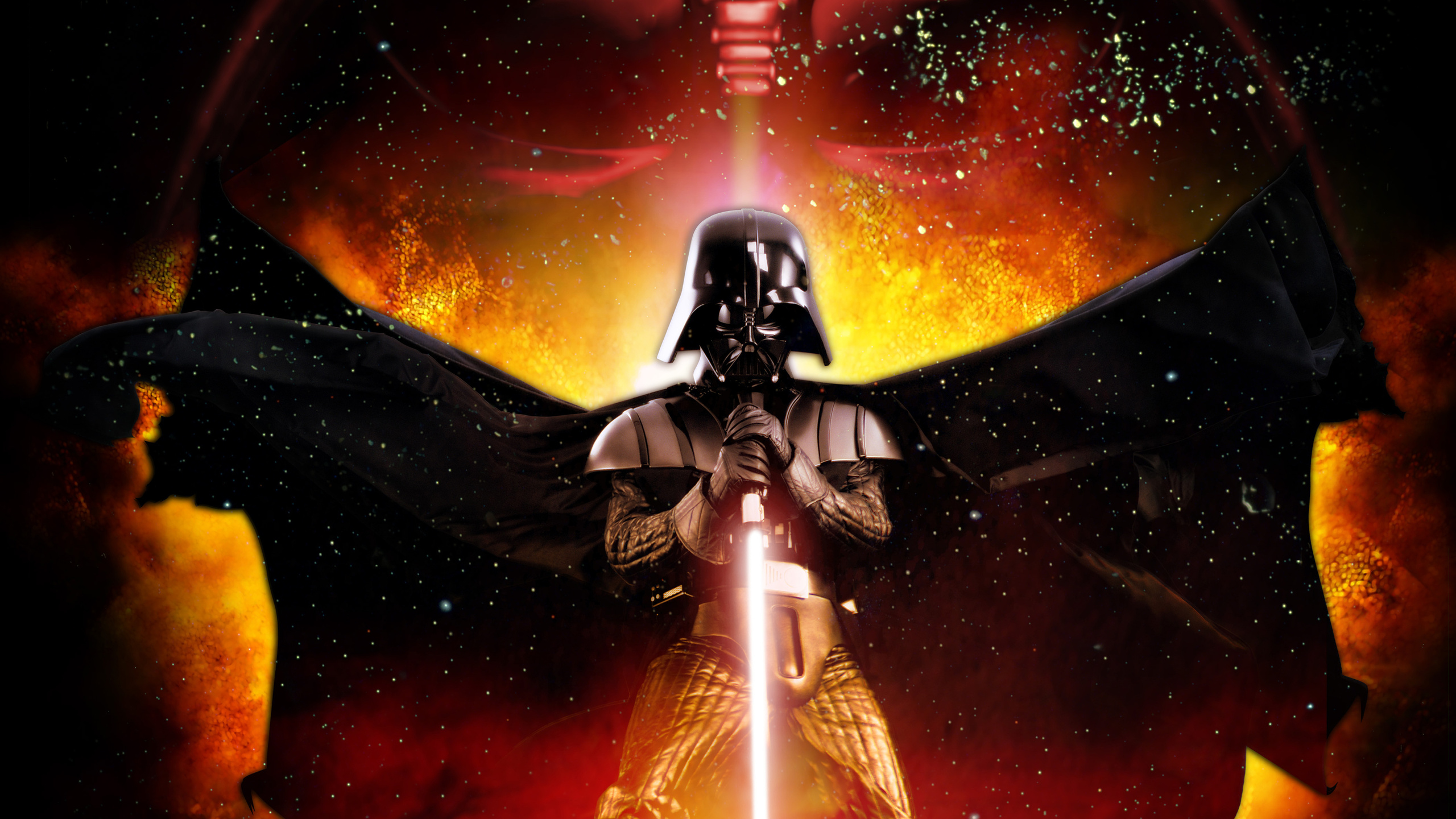 Darth Vader Star Wars Poster 4k 1440p Resolution HD Wallpaper Image