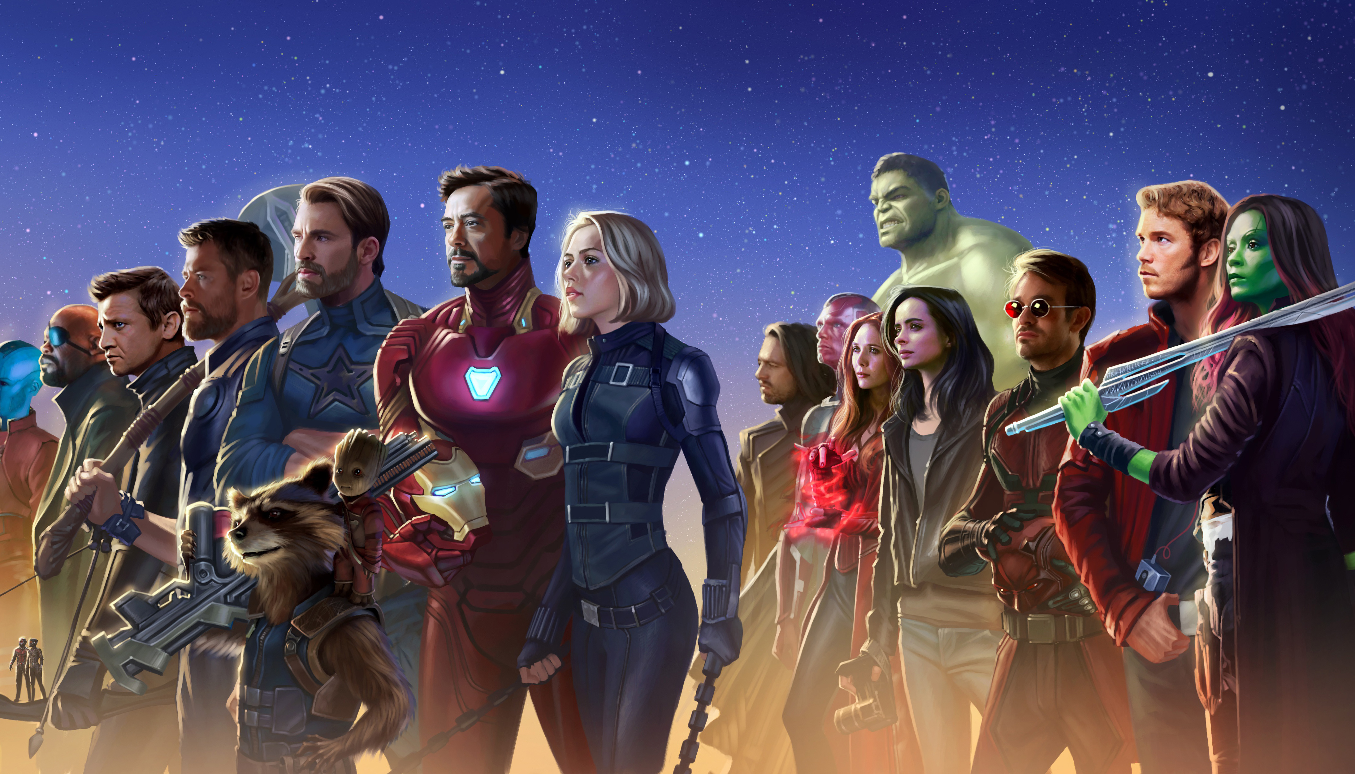 Avengers Infinity War 4k 5k Hd Movies Wallpaper Image
