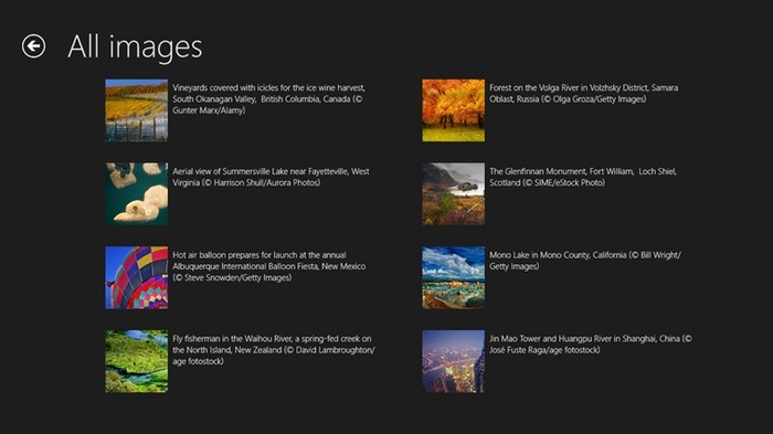 Bing wallpapers fr Windows 8   Bilder und Videos