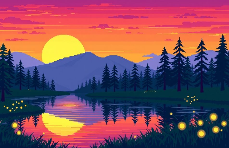 Wallpaper Pixel Art