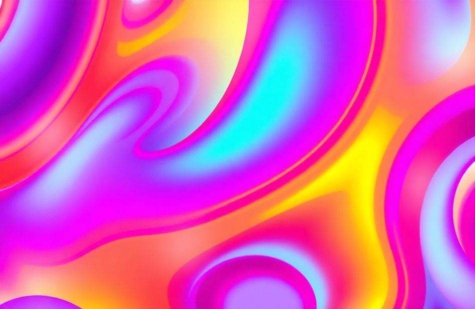 Solid Neon Colors Wallpaper