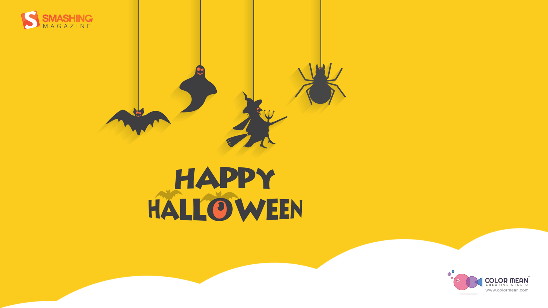 Happy Halloween Design Desktop HD Wallpaper