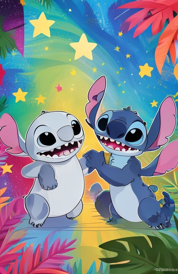 Toothless And Stitch Wallpaper