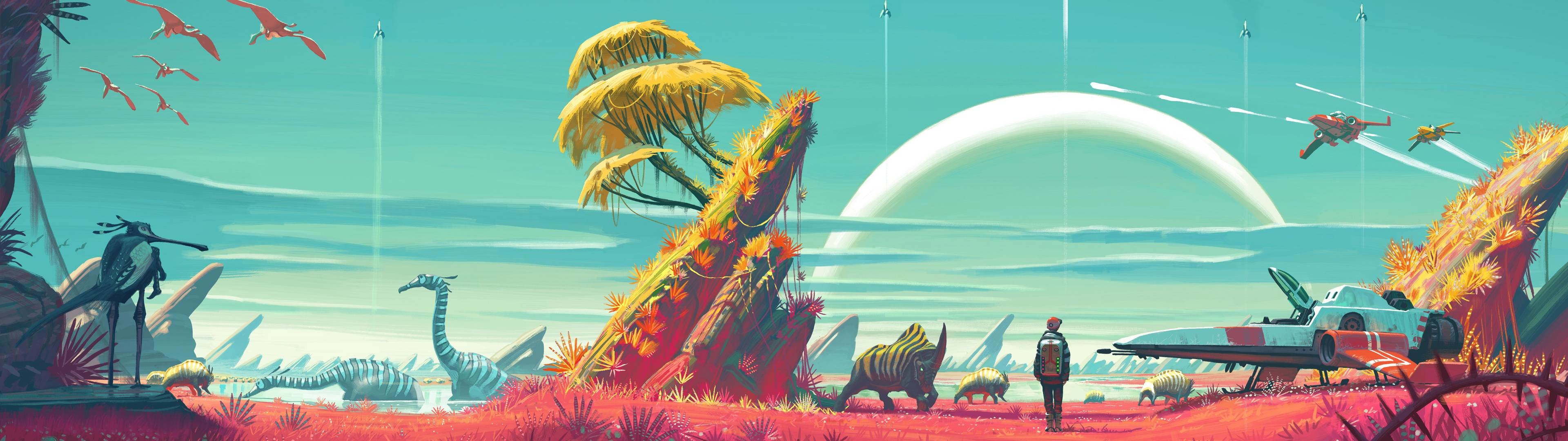 QHD Wallpaper Dual Monitor Picture
