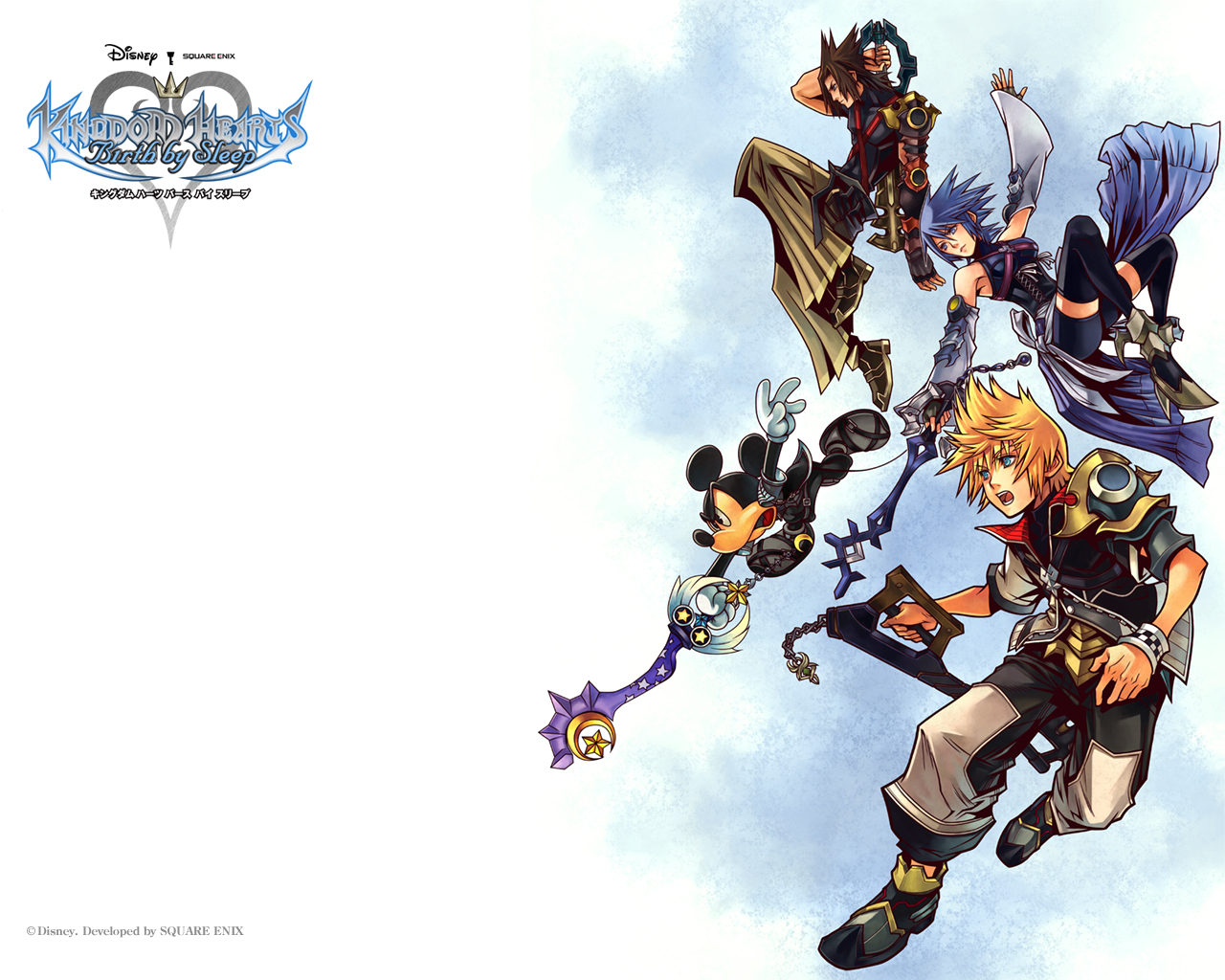 Fond Ecran Wallpaper Kingdom Hearts Birth By Sleep Jeuxvideo Fr