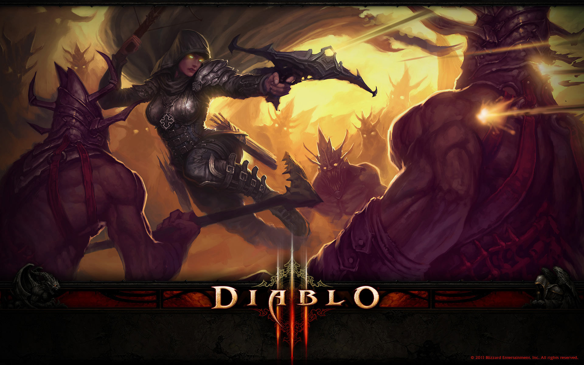 Games Wallpapers   Diablo 3   Demon Hunter wallpaper