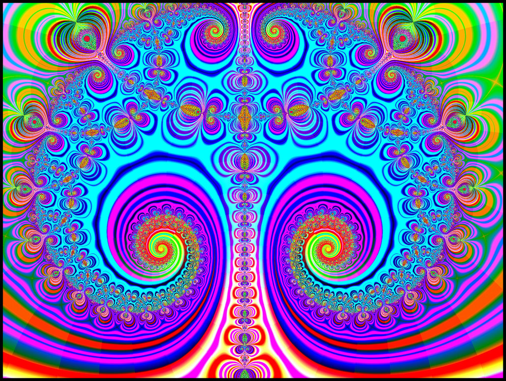 Psychedelic Mushroom Wallpaper