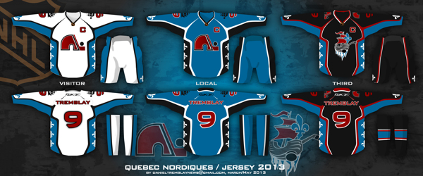 Quebec Nordiques Jersey Project On