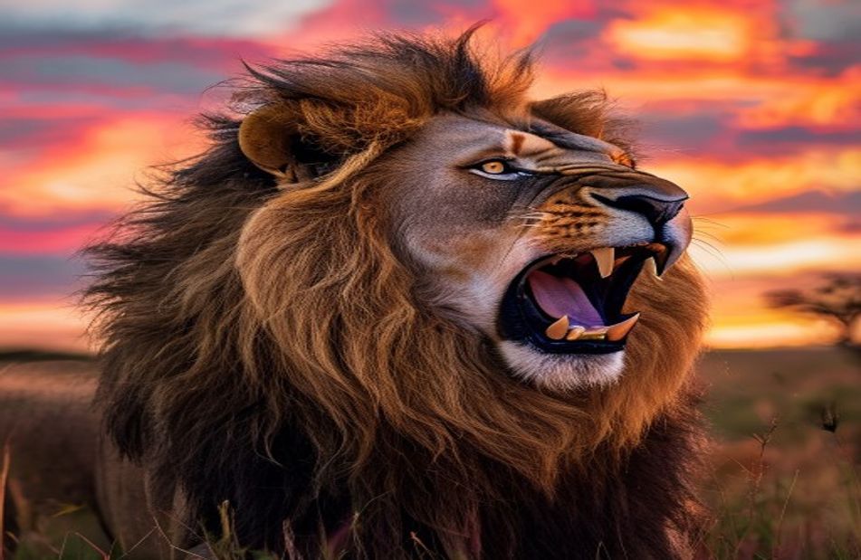 Lion Roar Wallpaper