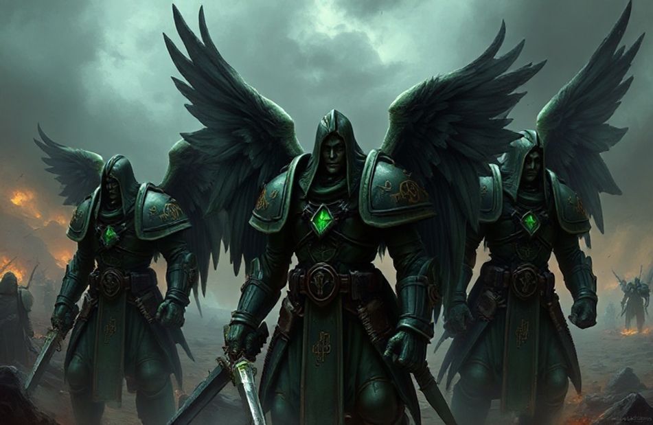 Dark Angels 40k Wallpaper