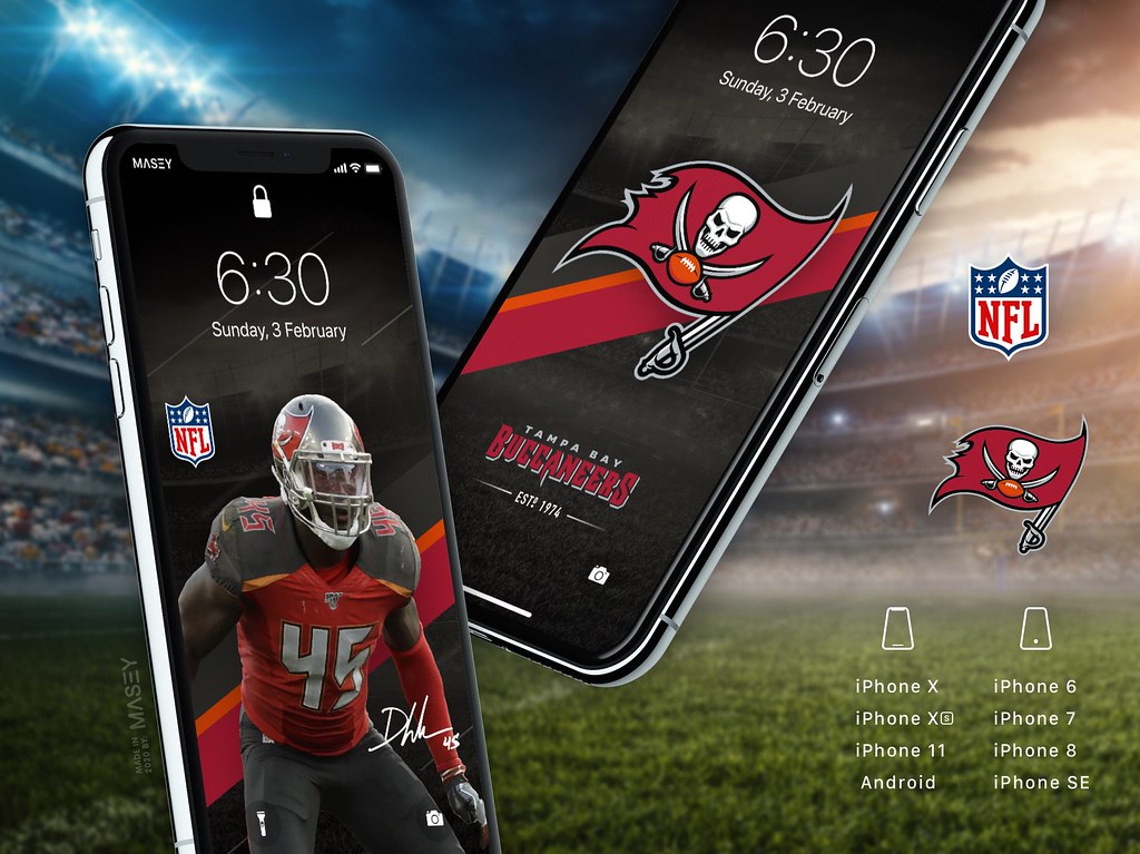 Tampa Bay Buccaneers iPhone Wallpaper X Android