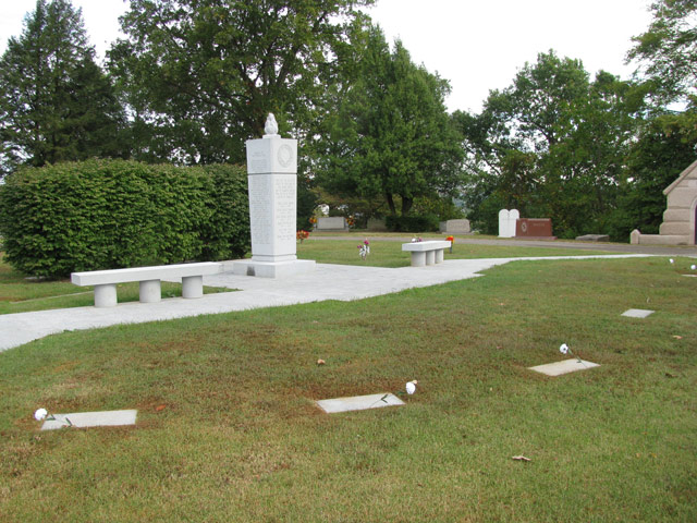 Section Of Spring Hill Cemetery In Eastern Huntington Dedicated To The