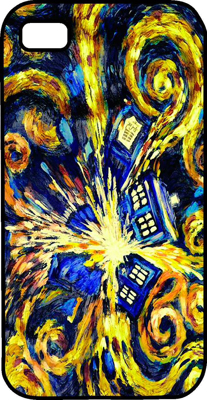 Van Gogh Tardis iPhone Wallpaper Doctor Who Painting