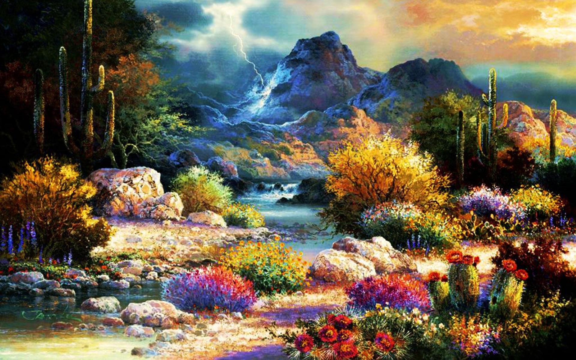 Beautiful Spring Time Valley Desktop Pc And Mac