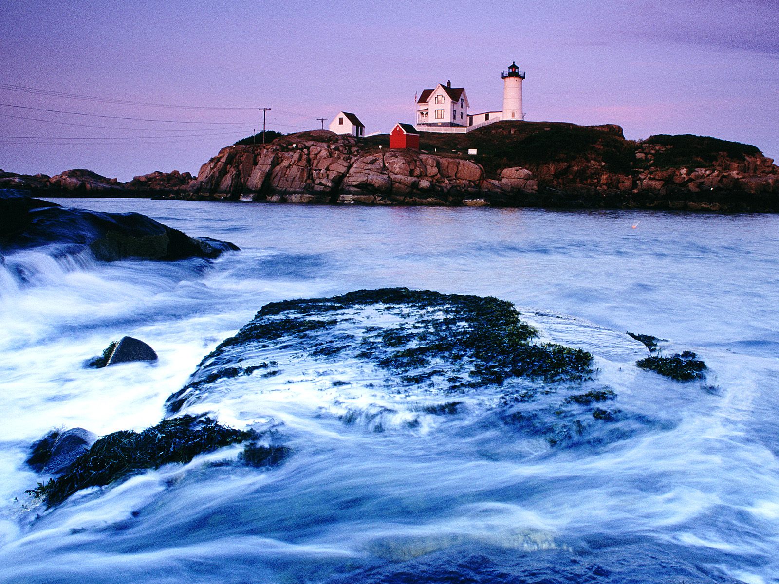 Maine Picture Cape Neddick Photo Wallpaper