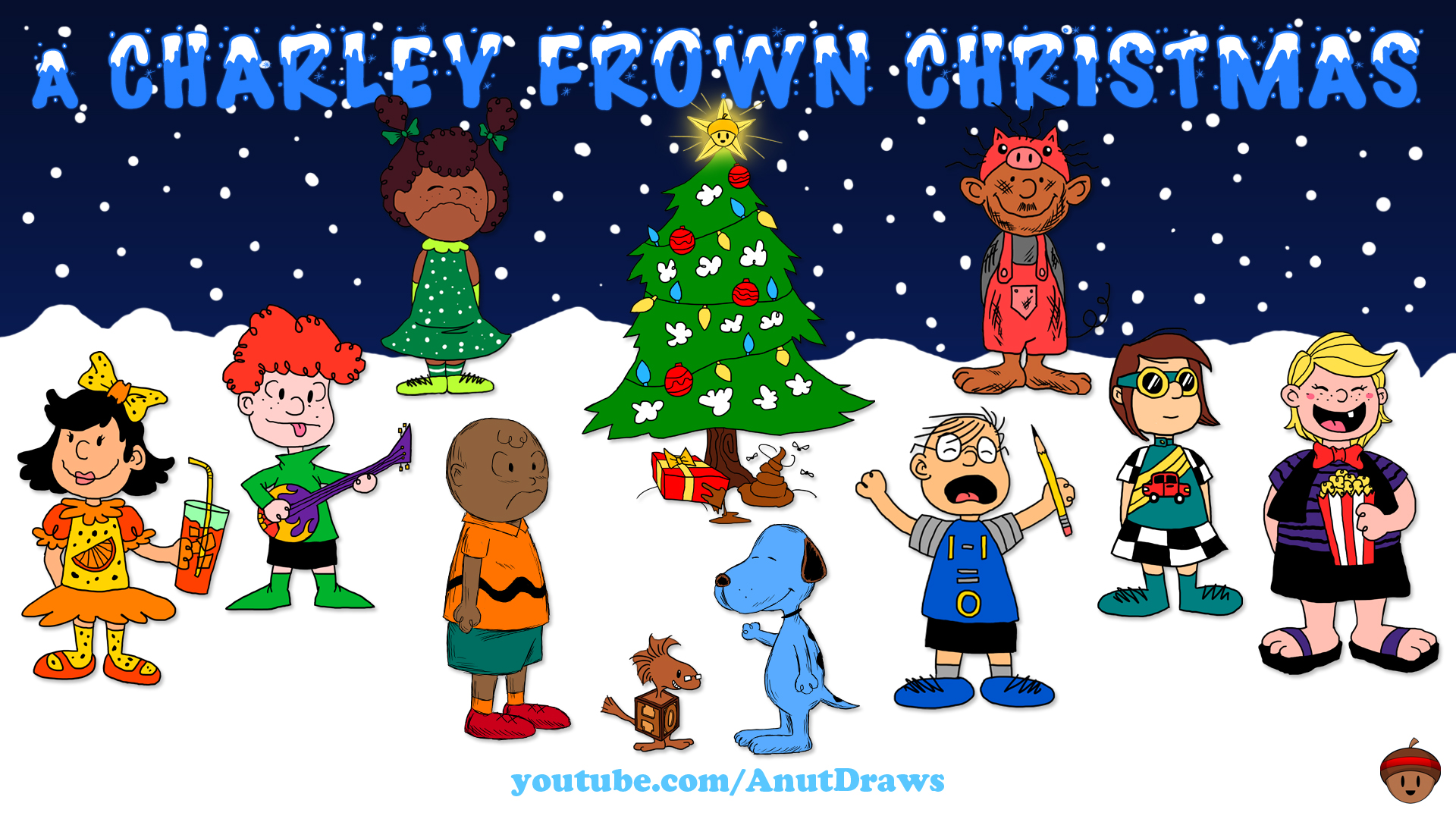 Charlie Brown Christmas Gif Original