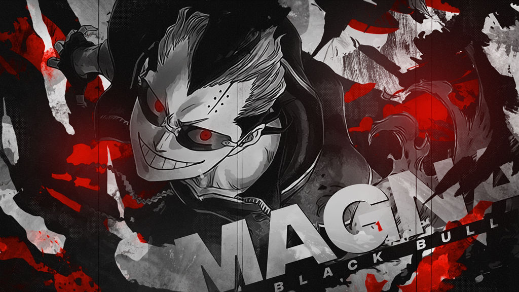Wallpaper Magna Black Bull Clover By Gundangfx Dcq277j Full
