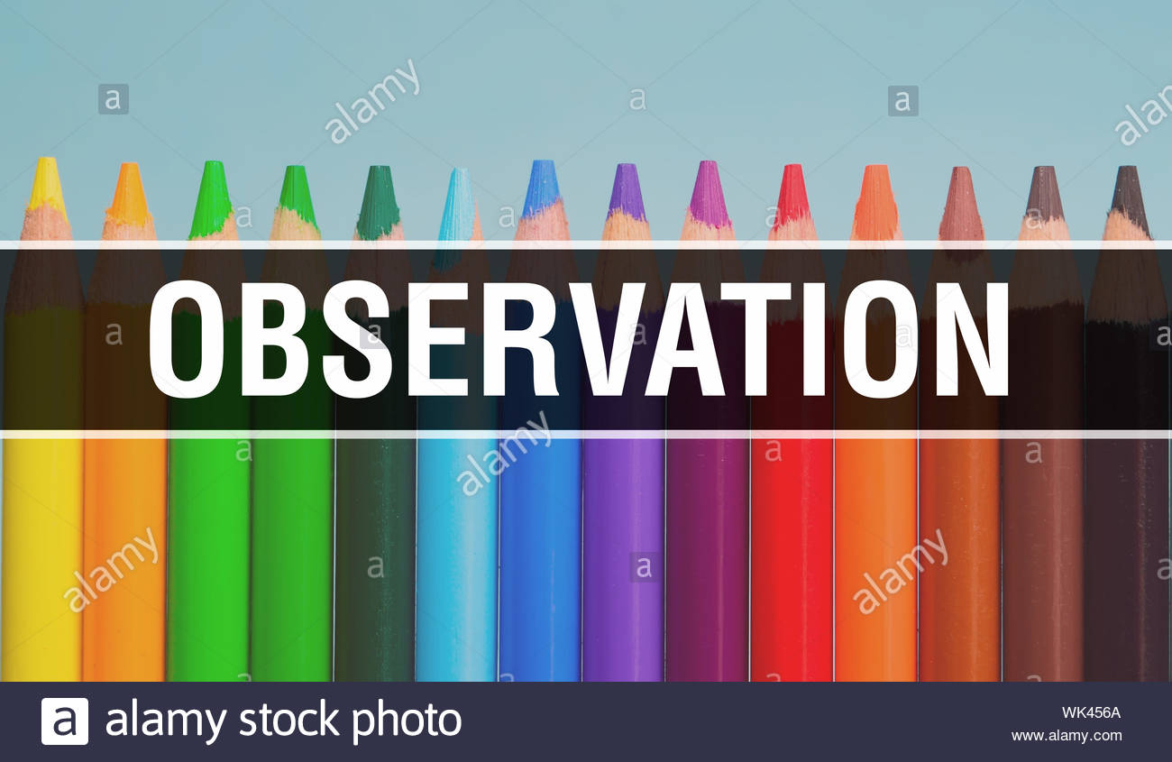 Observation Concept With Education And Back To School