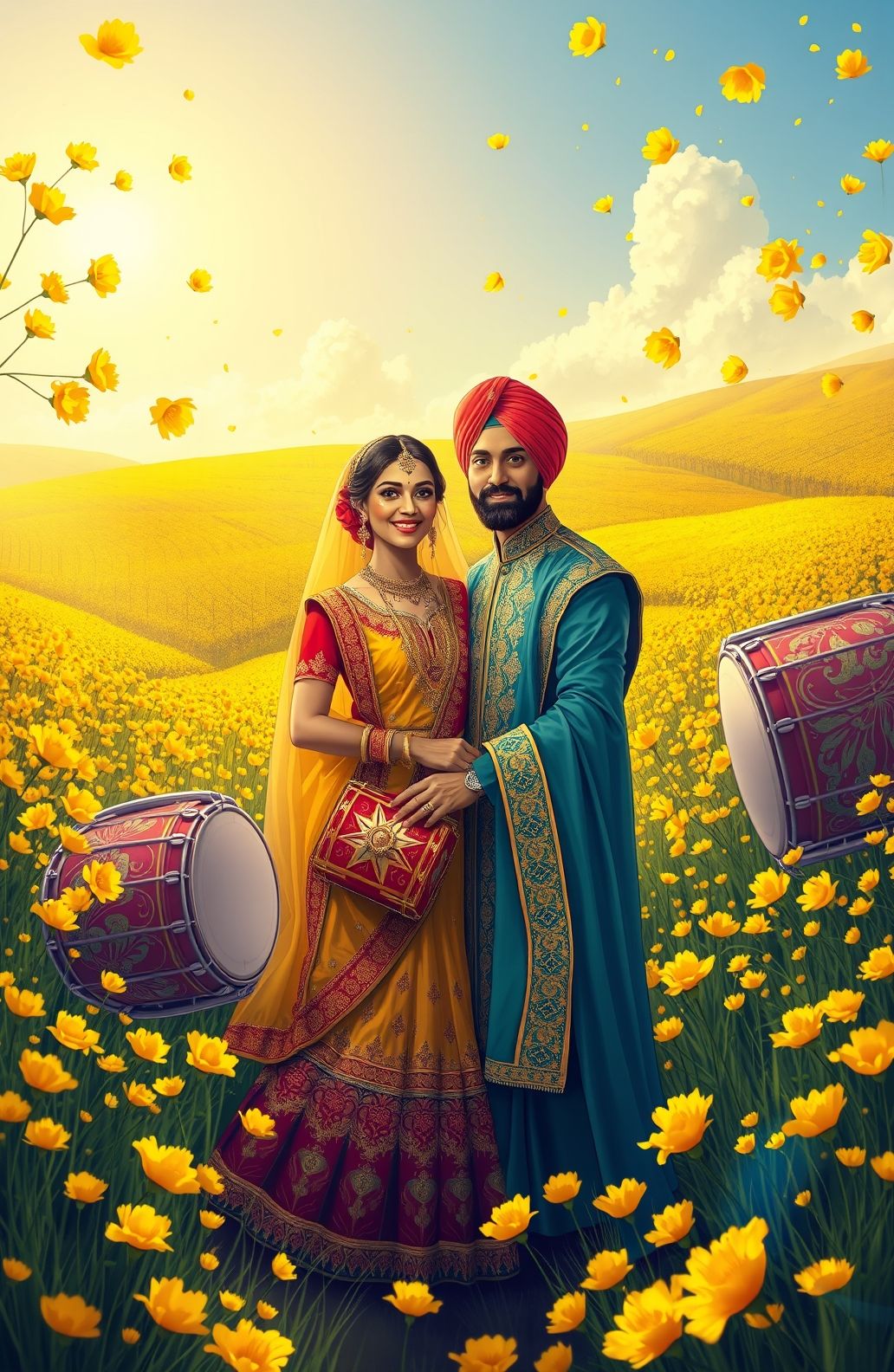 Punjabi Couples Wallpaper