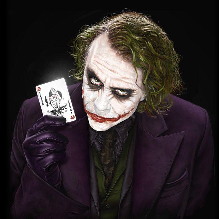 Joker Card iPad Wallpaper Heath Ledger