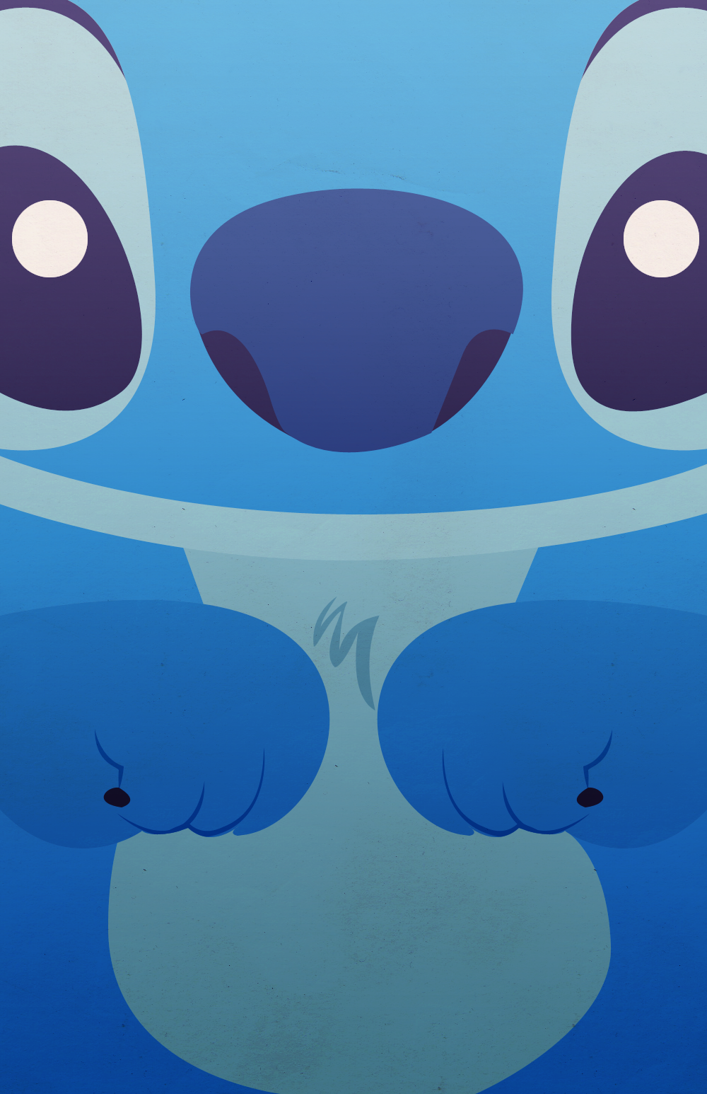 Galaxy Cute Stitch Wallpaper