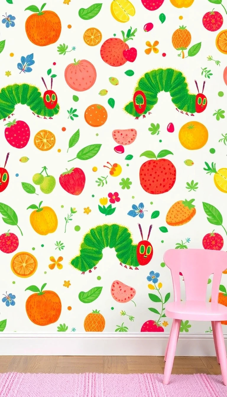 The Very Hungry Caterpillar Wallpaper