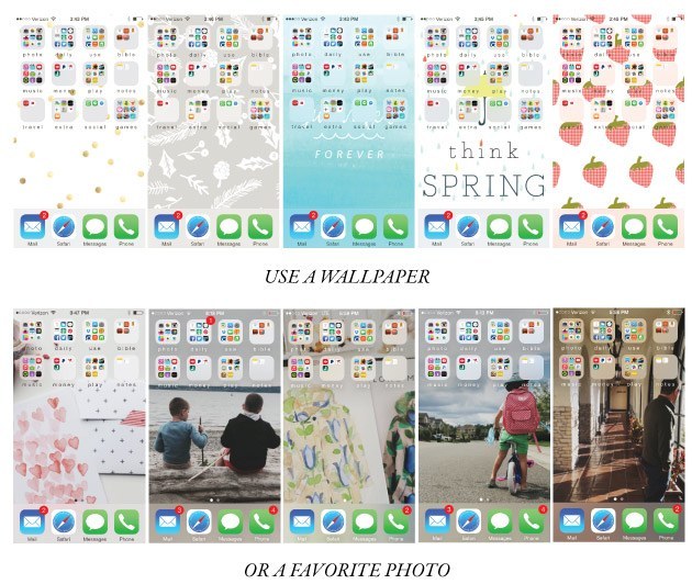 How To Organize Your iPhone Screen And Make It Look Pretty Jones