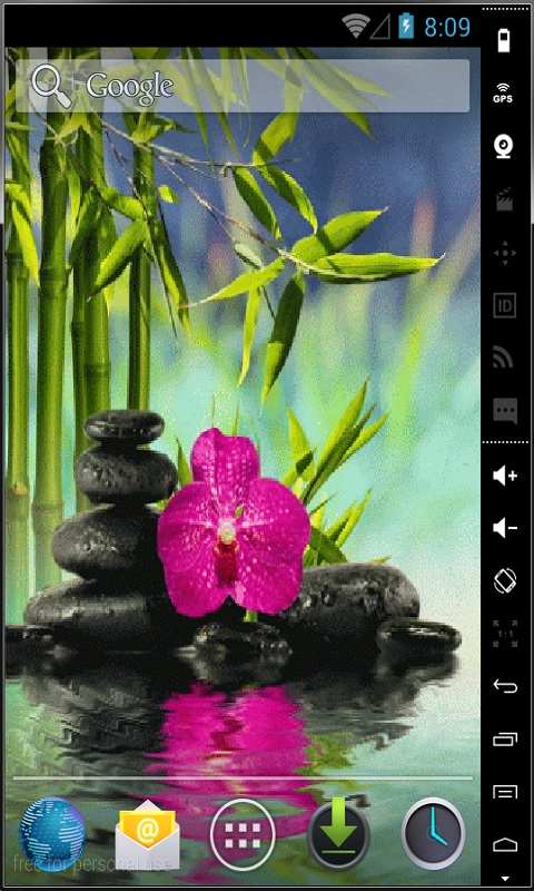 Download free Relax In Water Live Wallpaper apps for Android phone