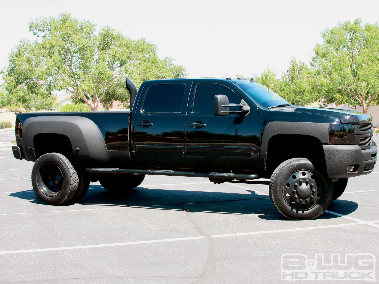 Old Lifted Chevy Silverado HD Wallpaper For Windows