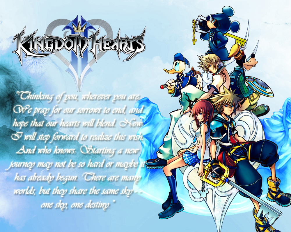 Free download Kingdom Hearts 2 Wallpaper 2 by CrossDominatriX5