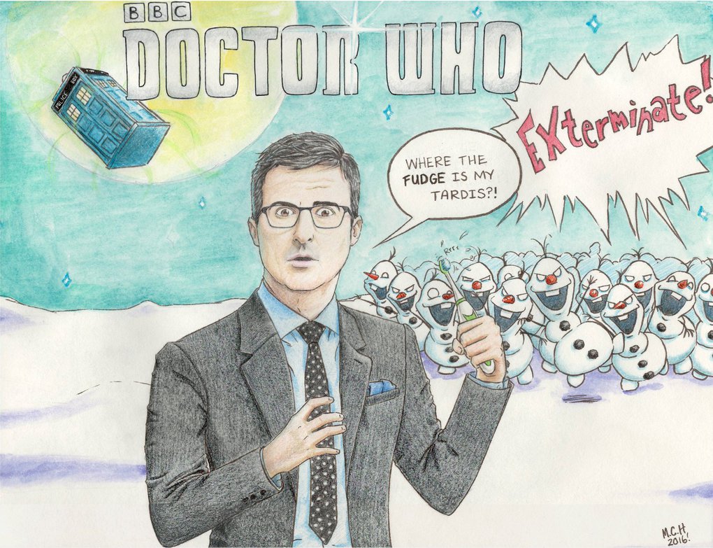 John Oliver As The 13th Doctor Who By Mistress Of Time