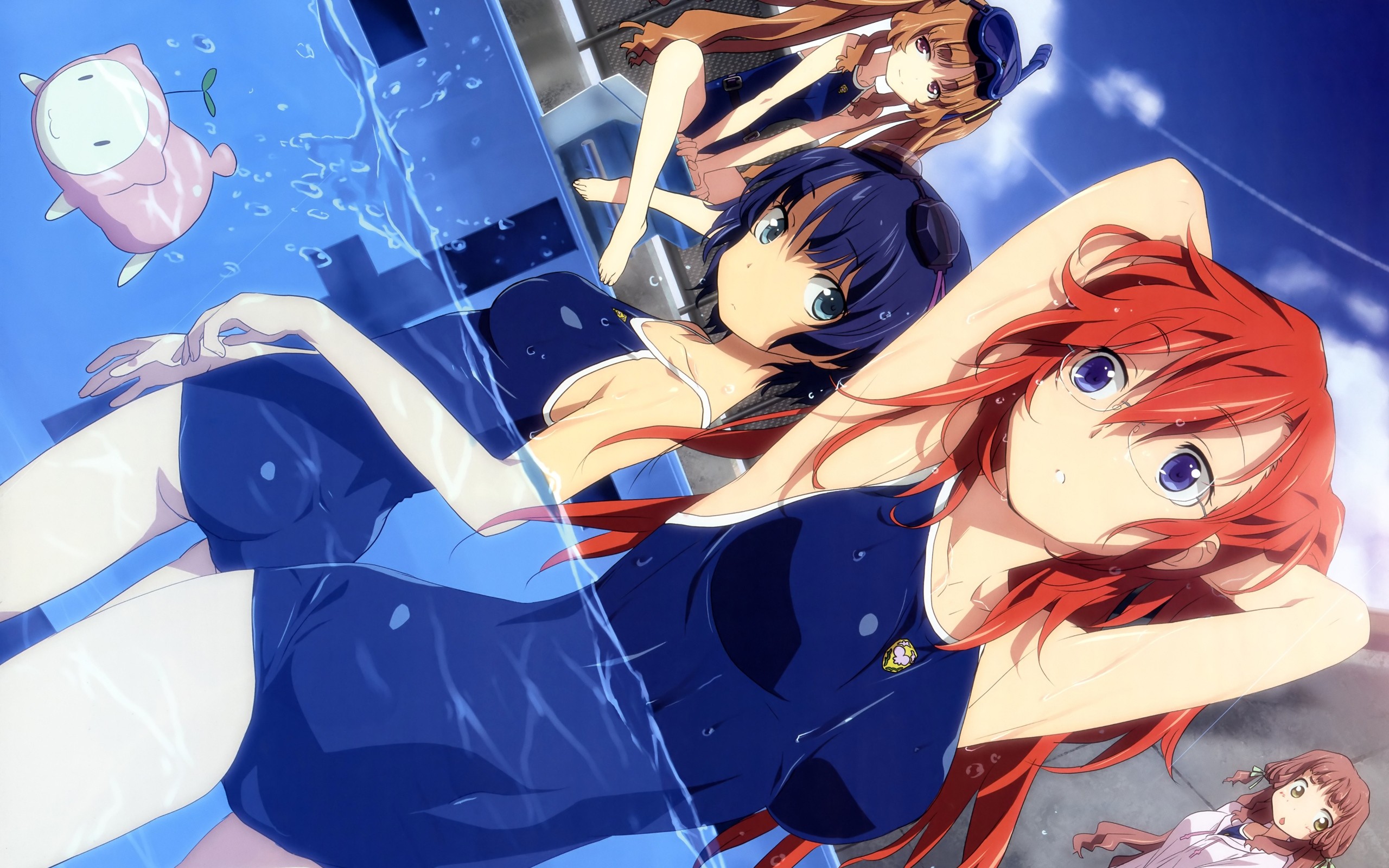 Anime Swimsuits Wallpaper Girls