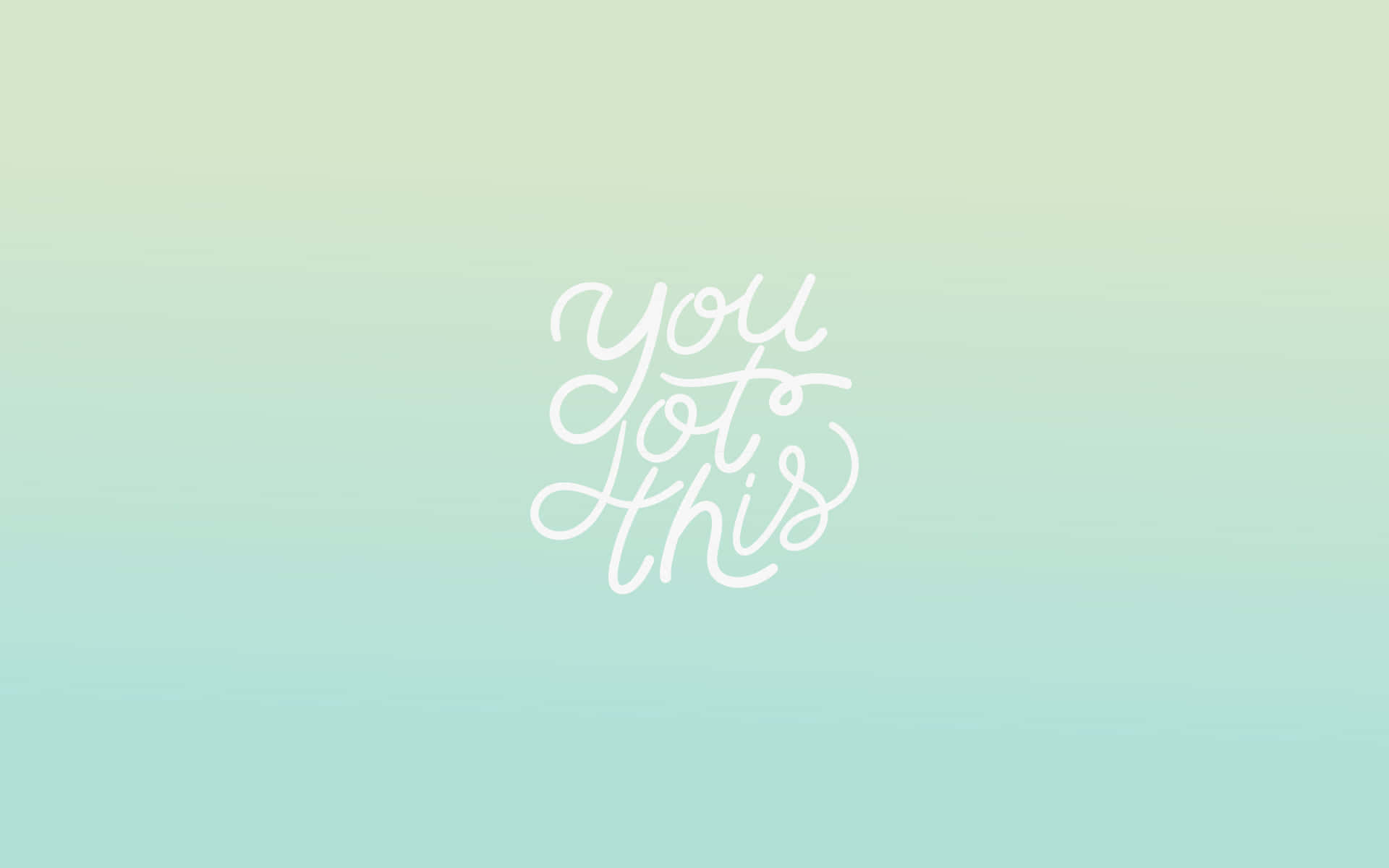 Cute Mint Green Aesthetic Wallpaper