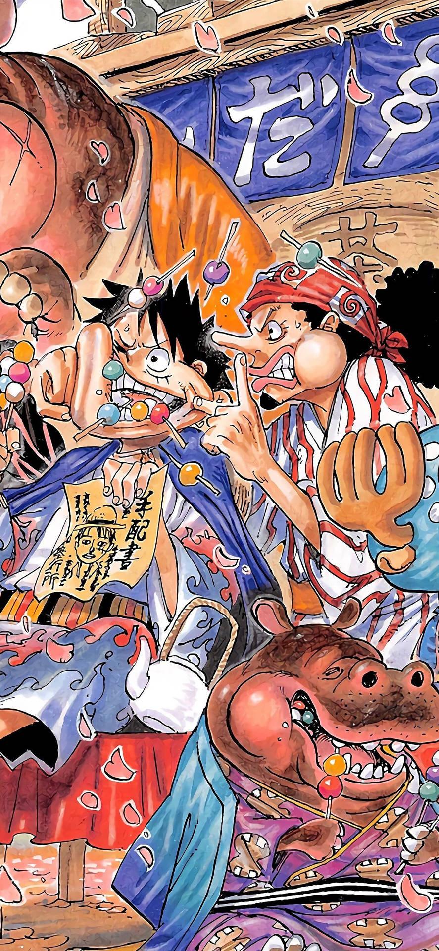 Manga iPhone One Piece Wallpaper