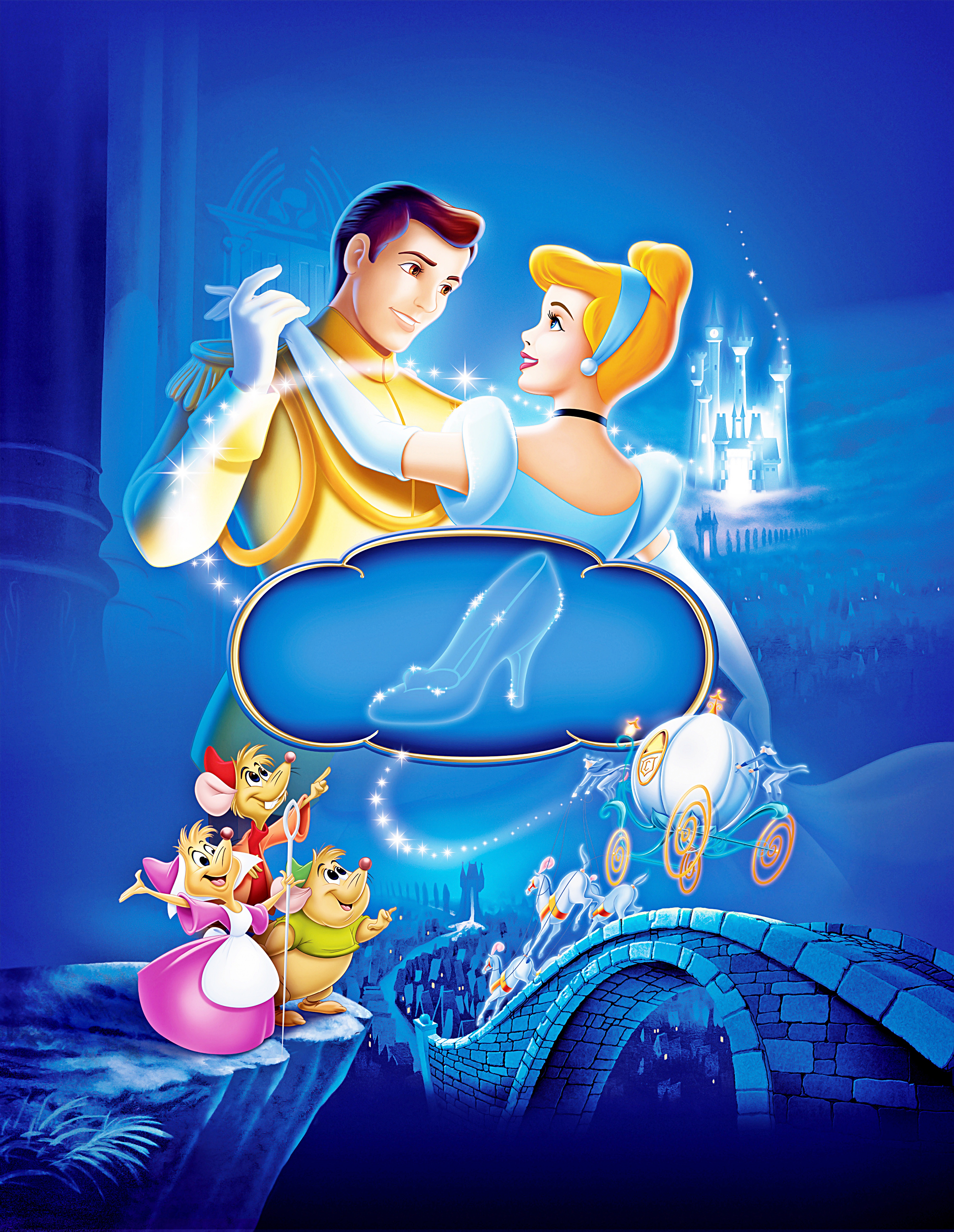 Walt Disney Posters Cinderella Characters
