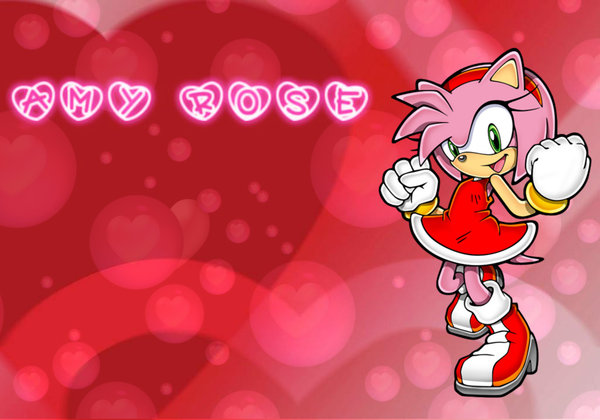 Amy Rose Wallpaper By Lonelyhoshi